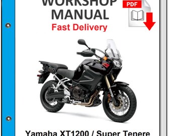 Yamaha Xt1200 Super Tenere 2011 2012 2013 2014 2015 Service Reparatiewerkplaatshandleiding