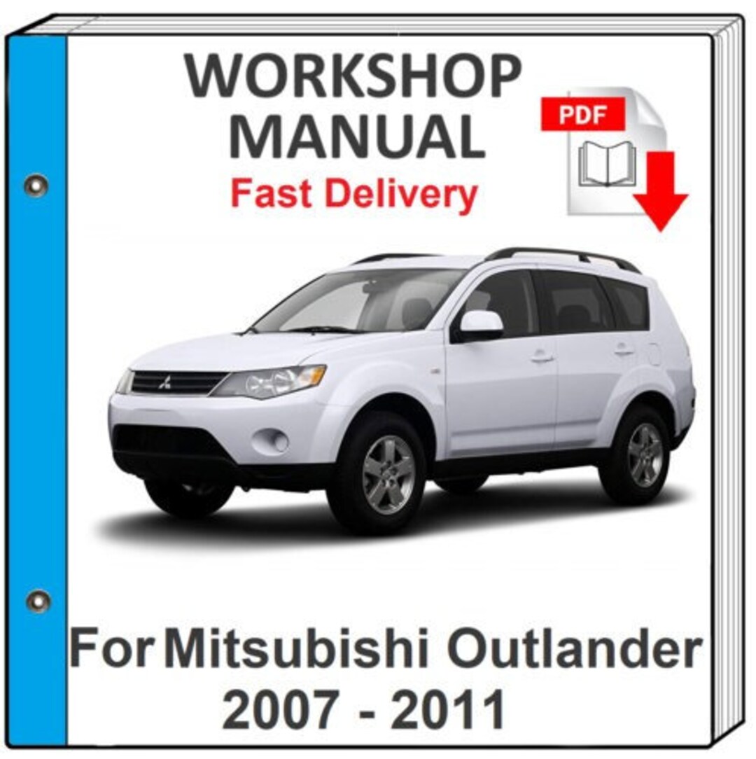 2007 MITSUBISHI OUTLANDER WORKSHOP MANUAL visual data 2