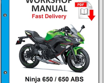 Ninja650 サービスマニュアル　2017~2019 Ninja 650 Workshop Manual for Kawasaki Ninja 650 Ninja 650 Abs
