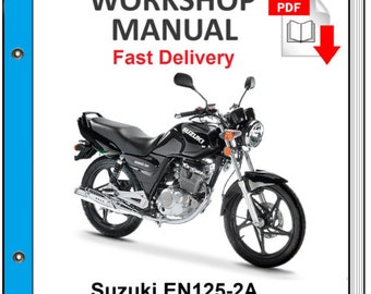 Suzuki En125 En125-2a 2003 2004 2005 Manual De Taller De
