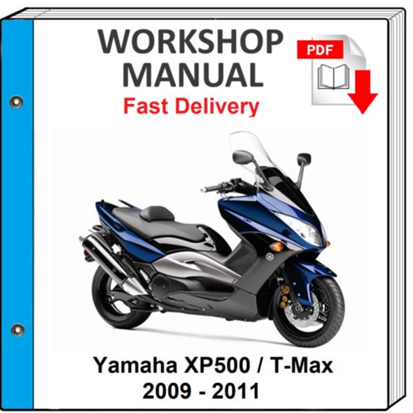 Yamaha Xp500 T-max T Max 500 2009 2010 2011 Service Repair Shop Manual