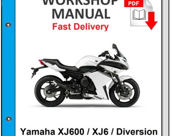 Yamaha Xj600 Xj6 Diversion 2010 2011 2012 2013 2014 Manuel d'atelier de réparation de service