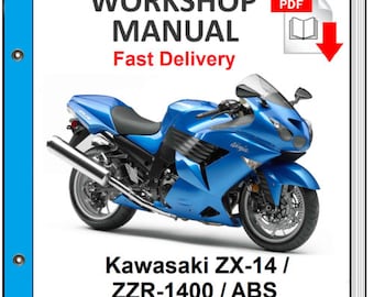 カワサキ ZZR1400 Ninja ZX-14 サービスマニュアル（PDF ダウンロード