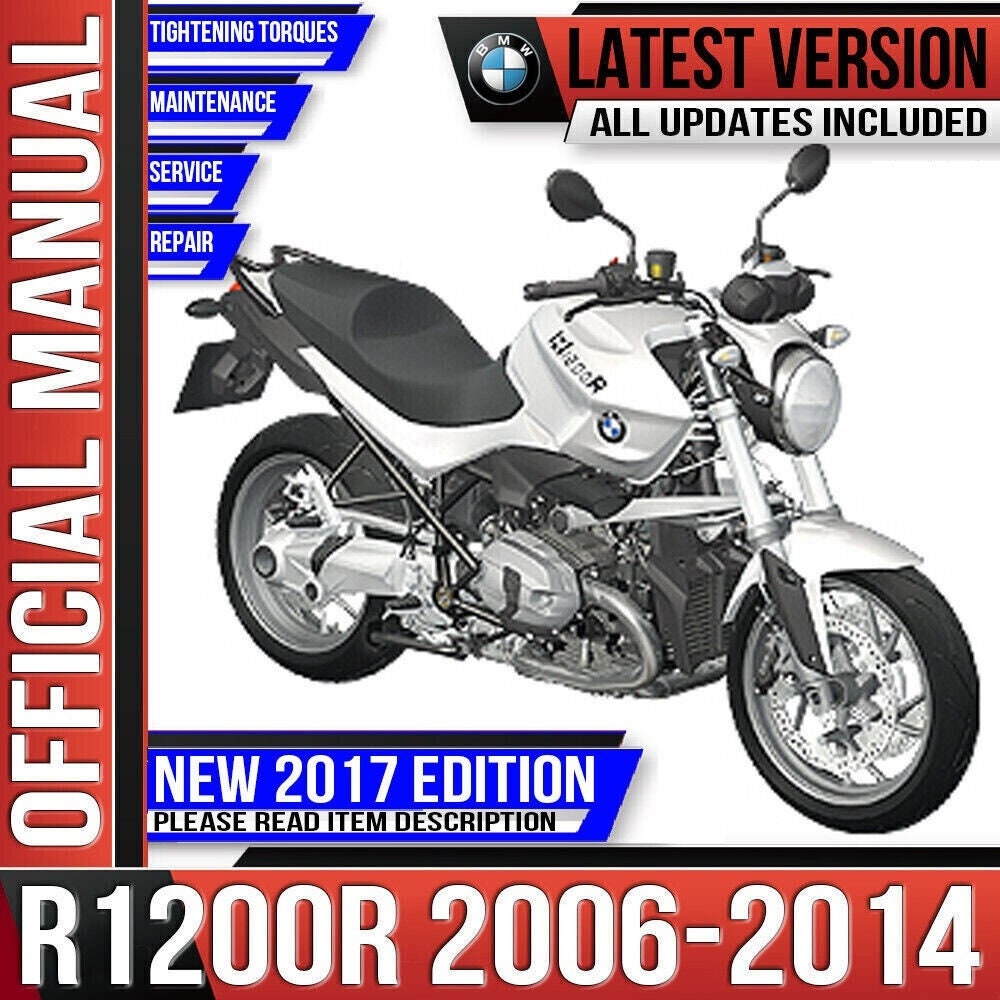 BMW R1200R Workshop Service Repair Manual 2006 2007 2008 2009 2010