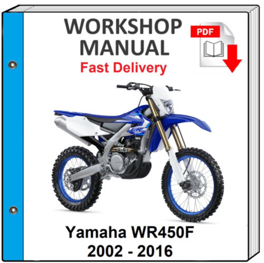 YAMAHA YFM450F SERVICE MANUAL 2002 visual data 6