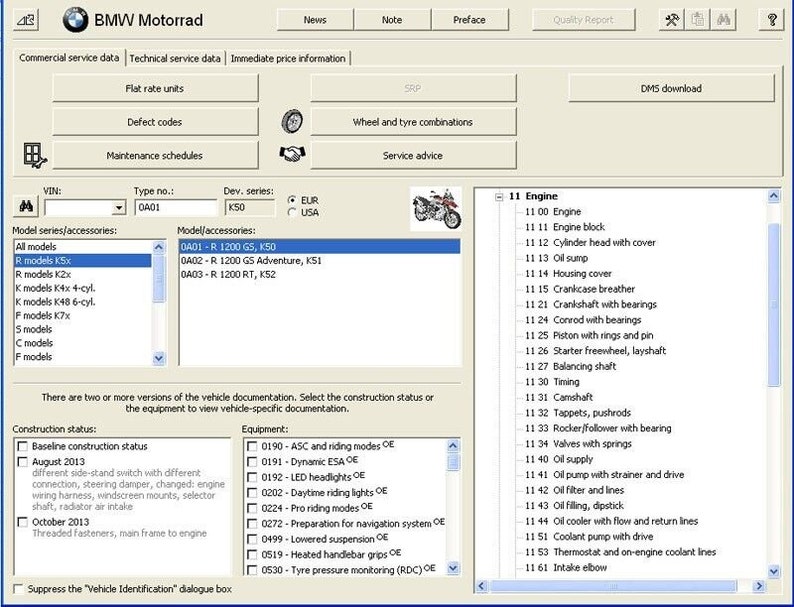 BMW R1200GS LC Service Repair Manual 2013 2017 K50 12/2017 Edition Instant Download Etsy