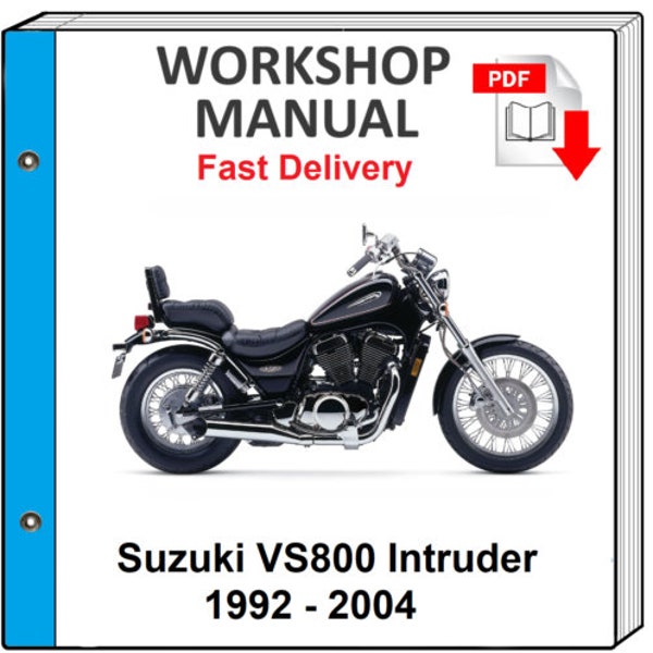 Suzuki Vs800 Intruder 1998 1999 2000 2001 2002 2003 Service-Reparaturwerkstatt-Handbuch