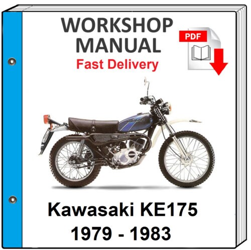 Kawasaki Ke175 Ke 175 1979 1980 1981 1982 1983 Service Repair Shop