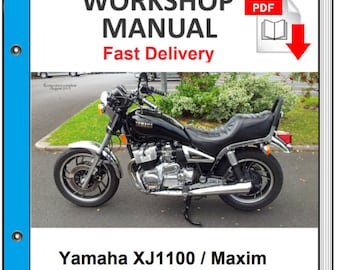 Yamaha Xj1100 Maxim 1100 1982 1983 Service Repair Shop Manual