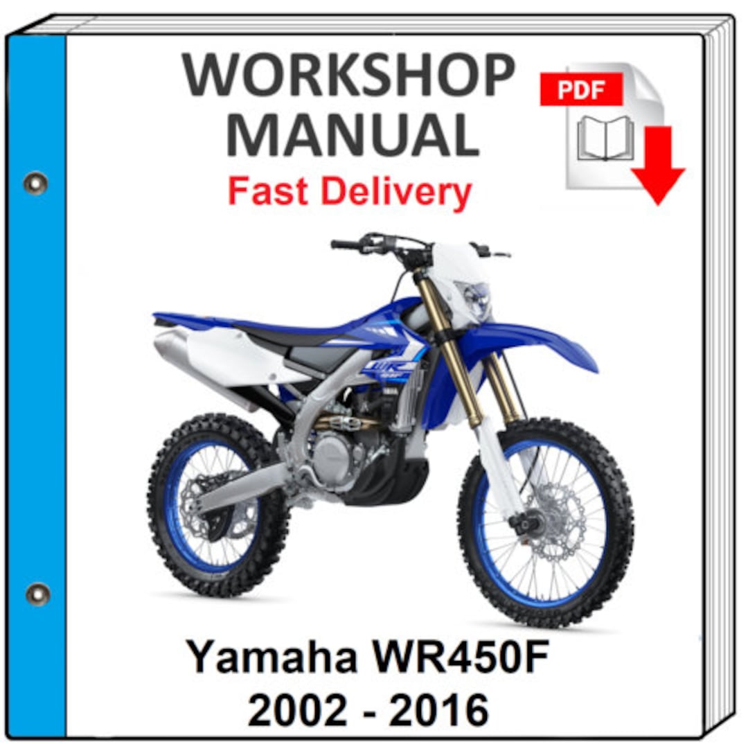 2012 WR450F OWNER S MANUAL visual data 3