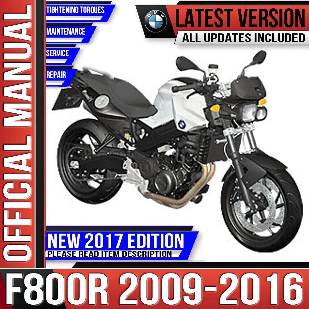 BMW F800R Workshop Service Repair Manual 2009 2010 2011 2012 2013