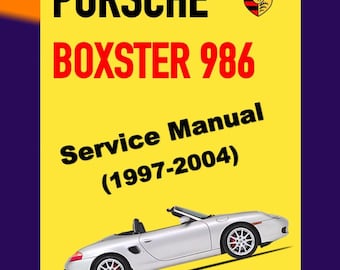 ワークショップマニュアル ポルシェ ボクスター 986 (1997 1998 1999