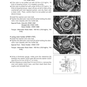 Suzuki Rmz250 2010 2011 2012 2013 2014 2015 2016 Service Repair Shop Manual image 2