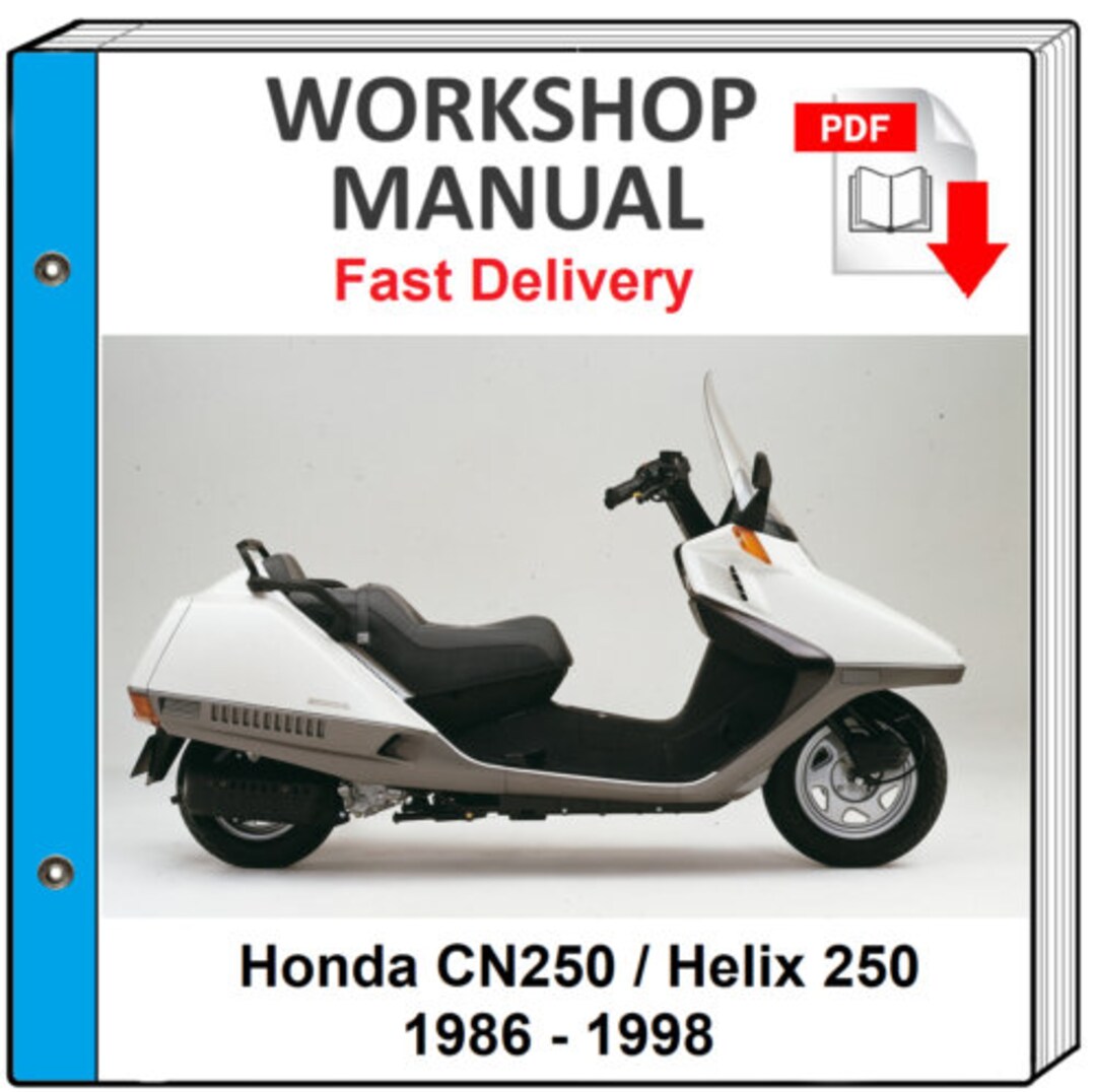 Honda Cn250 Helix 250 1986 1987 1988 1989 1990 Service Repair