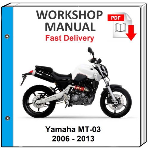 ヤマハMT-03 RH13J サービスマニュアル ヤマハMT-03 RH13J サービスマニュアル