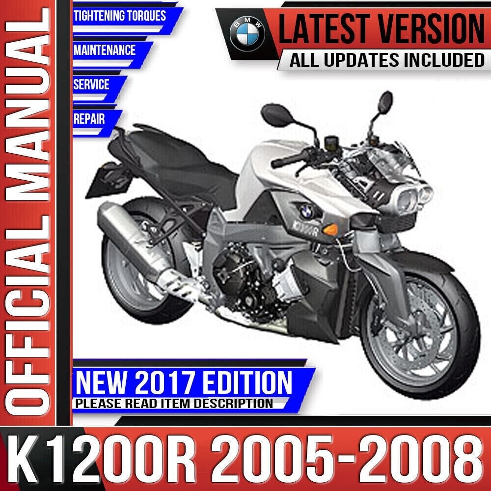 BMW K1200R Workshop Service Shop Repair Manual 2005 2006