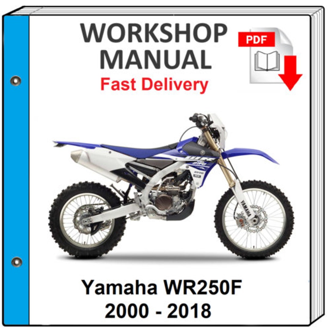 ⭐️超レア品！YAMAHA WR250F(W)オーナーズサービスマニュアル ⭐️超レア品！YAMAHA WR250F(W)オーナーズサービスマニュアル