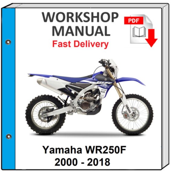 Yamaha Wr250f 2000 2001 2002 2003 2004 2005 2006 2007 Service