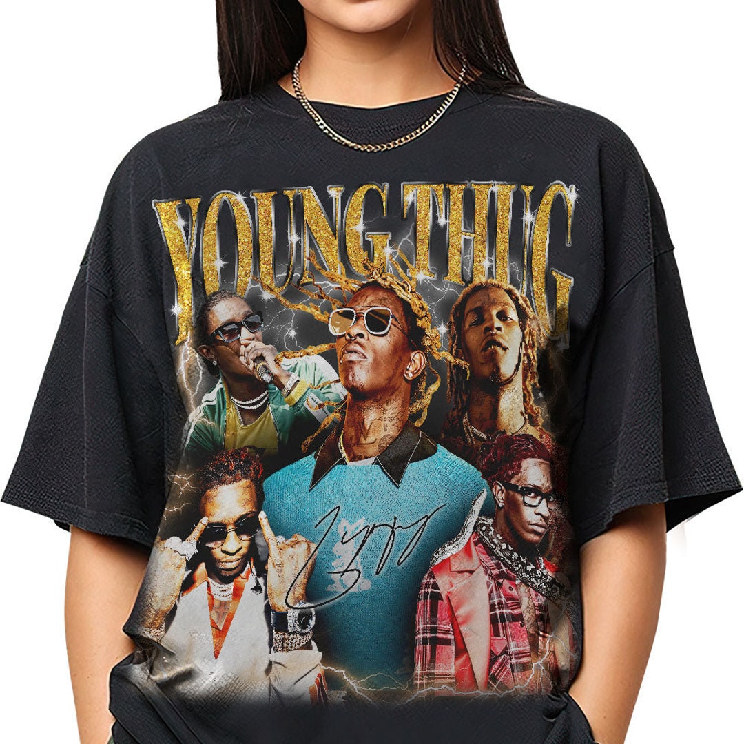 Young Thug Merch Tour Tee Featuring Barter 6 & Jeffery Bad - Etsy Canada