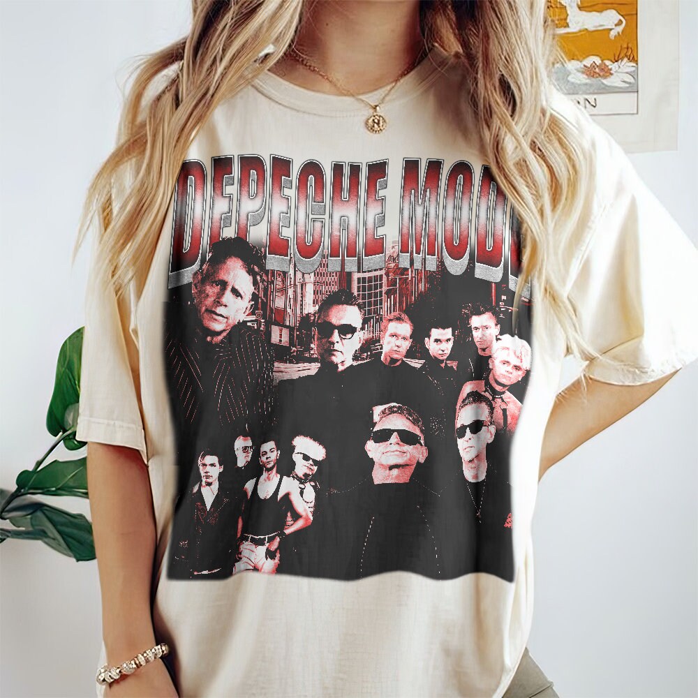 T-shirt unisex con teschio Memento Mori, motivo anteriore e posteriore dei Depeche Mode 2023 - Italia T-shirt unisex con teschio Memento Mori, motivo anteriore e posteriore dei Depeche Mode 2023 - Italia