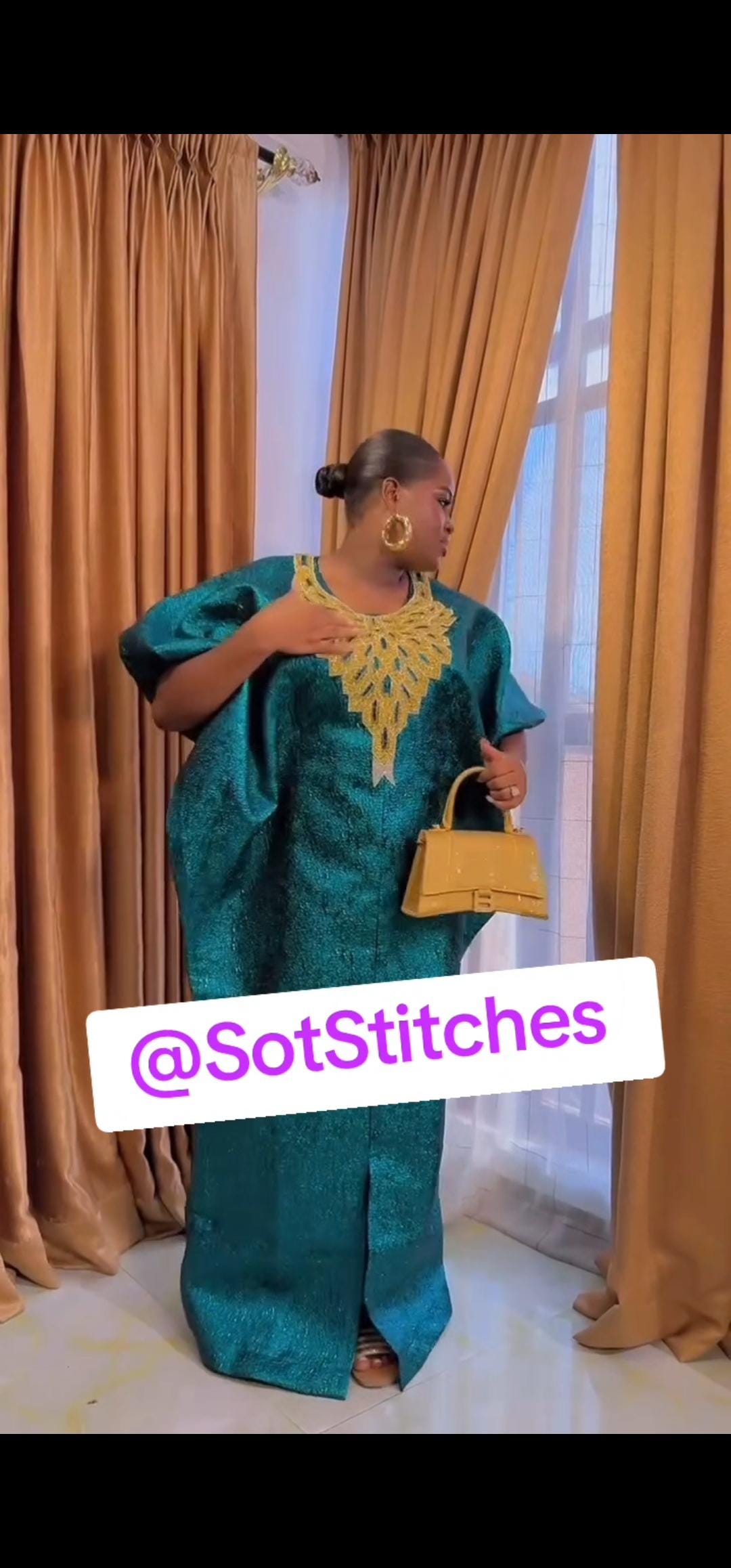 African Brocade Boubou Dress/ Boubou Dress/ Party Dress/ Exotic Boubou Dress/ Rich Aunty vibes/ Kaftan/ Party Dress/Church Dress/ Bubu/Class