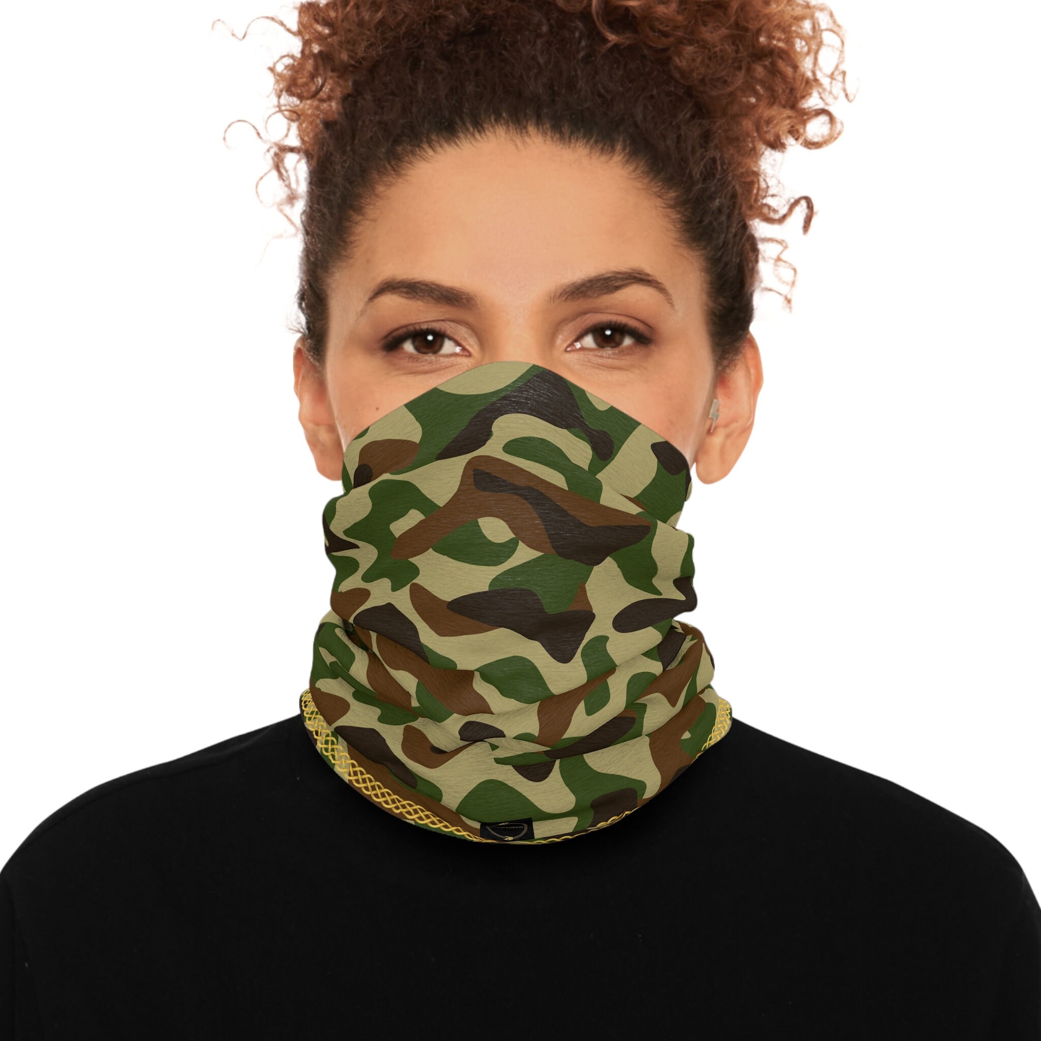 3D Camouflage Skull Solid Bandana Buffs Neck Gaiter Headband