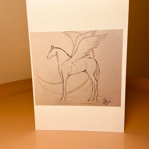Carte Cheval Esprit Invincible
