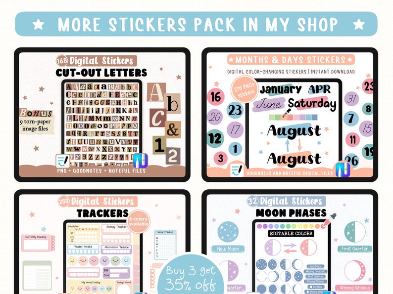 Pegatinas digitales de tareas del hogar, 50 imágenes prediseñadas de limpieza kawaii para agendas digitales, notas imprimibles, notas y archivos PNG. imagen 5
