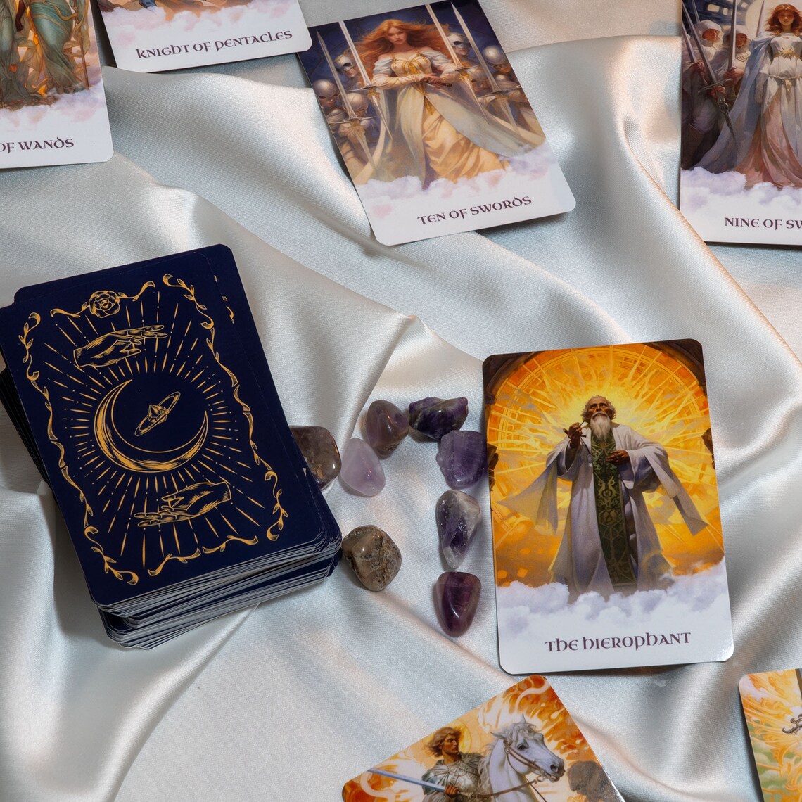 Tarot Deck Tarot Card Deck Tarot Deck With Guidebook Etsy
