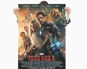 Iron Man 3 Poster / Premium Matte vertical poster