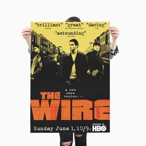 The Wire (HBO) Poster / Premium Matte vertical poster