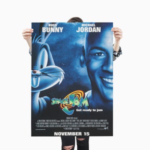 Póster Space Jam (original) / Póster vertical mate premium