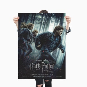 Harry Potter And The Deathly Hallows Movie Poster Print T463
