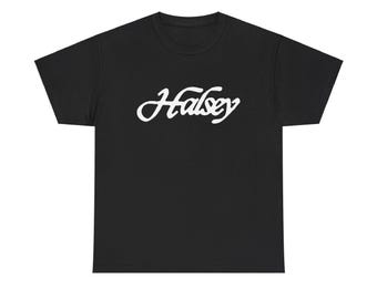 Halsey - logo Premium Unisex T-shirt, Music Merch, Tour merch Birthday Gift, Gift