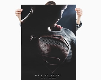 Plakat Człowiek ze Stali / Premium Matte pionowy plakat