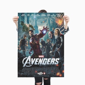 The Avengers Poster / Premium Matte vertical poster