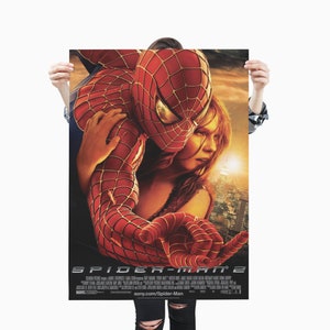 Plakat Spiderman 2 / Premium Matte pionowy plakat