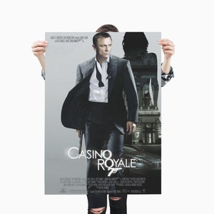 James Bond Casino Royale Poster / Premium Matte vertical poster