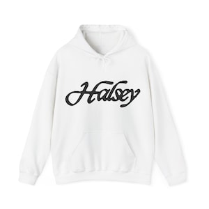 Halsey - logo Premium Unisex Hoodie, Towary muzyczne, Towary z trasy Prezent urodzinowy, Prezent