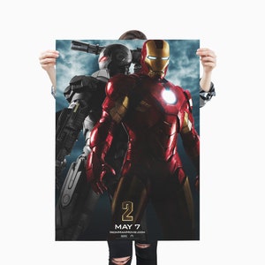 Iron Man 2 Poster / Premium Matte vertical poster