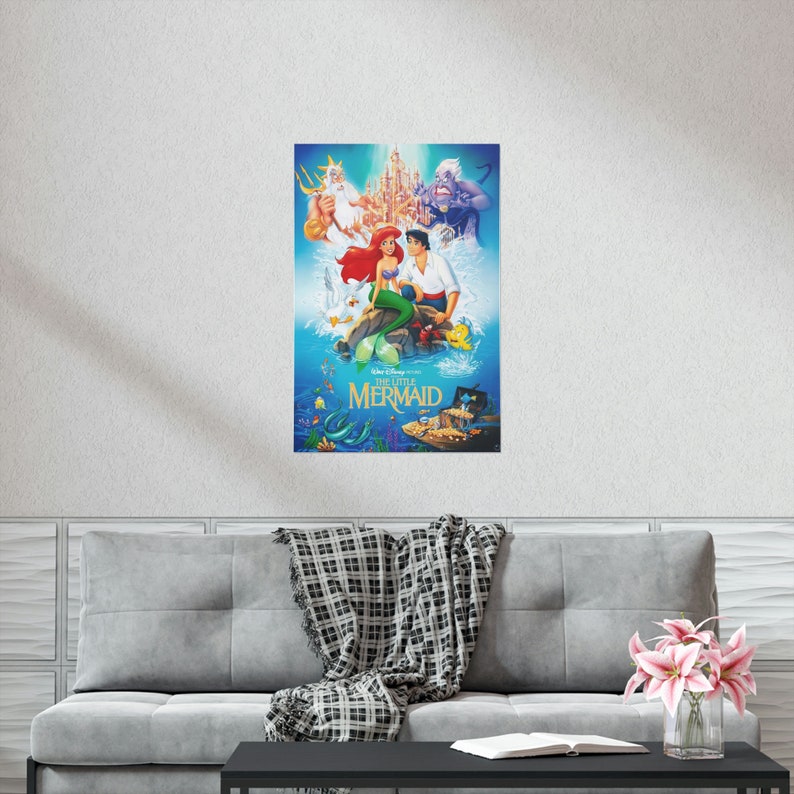 The Little Mermaid (Original) / Premium Matte vertical poster image 4