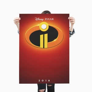 The Incredibles 2 Poster / Premium Matte vertical poster