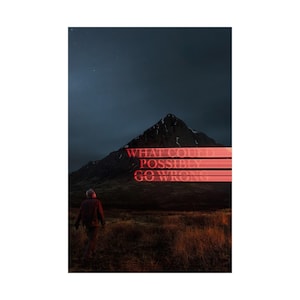Dominic Fike - What Could Possibly Go Wrong Premium Matte Vertical Poster, Gift