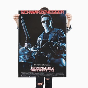 【非売品】ターミネーター2 B1 サイズ 超特大 光沢 ポスター Terminator 2 poster - Etsy 日本