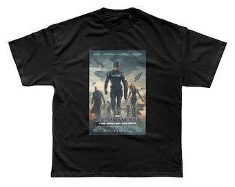Capitan America The Winter Soldier / T-shirt unisex premium
