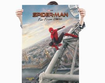 Spiderman Far From Home Poster / Premium Matte vertikales Poster