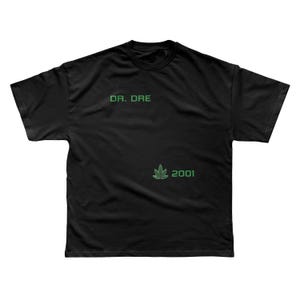 DR. DRE 2001 & The Chronicレコード アナログ Tシャツ dr-dre-chronic-black-t-shirt-