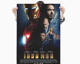 Iron Man Poster / Premium Matte verticale poster
