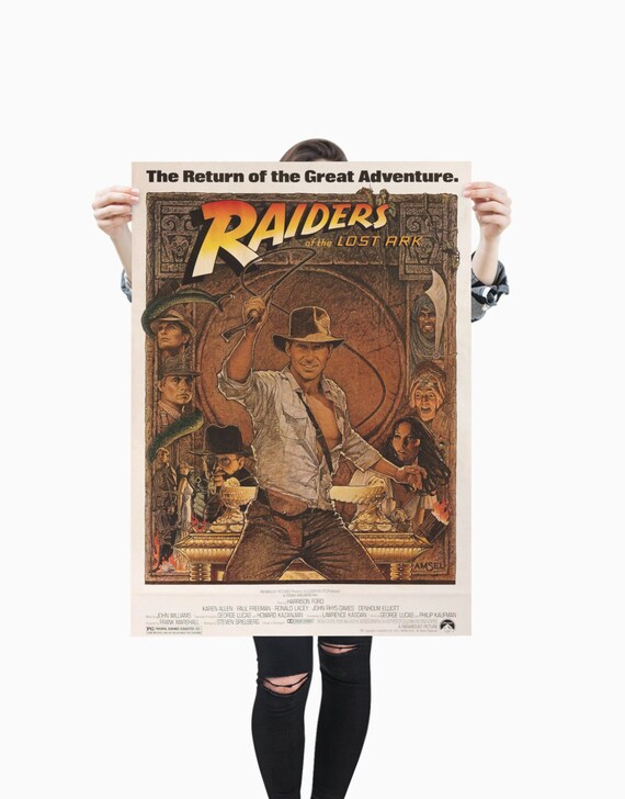 Indiana Jones - Raiders Of The Lost Ark / Premium Matte vertical poster