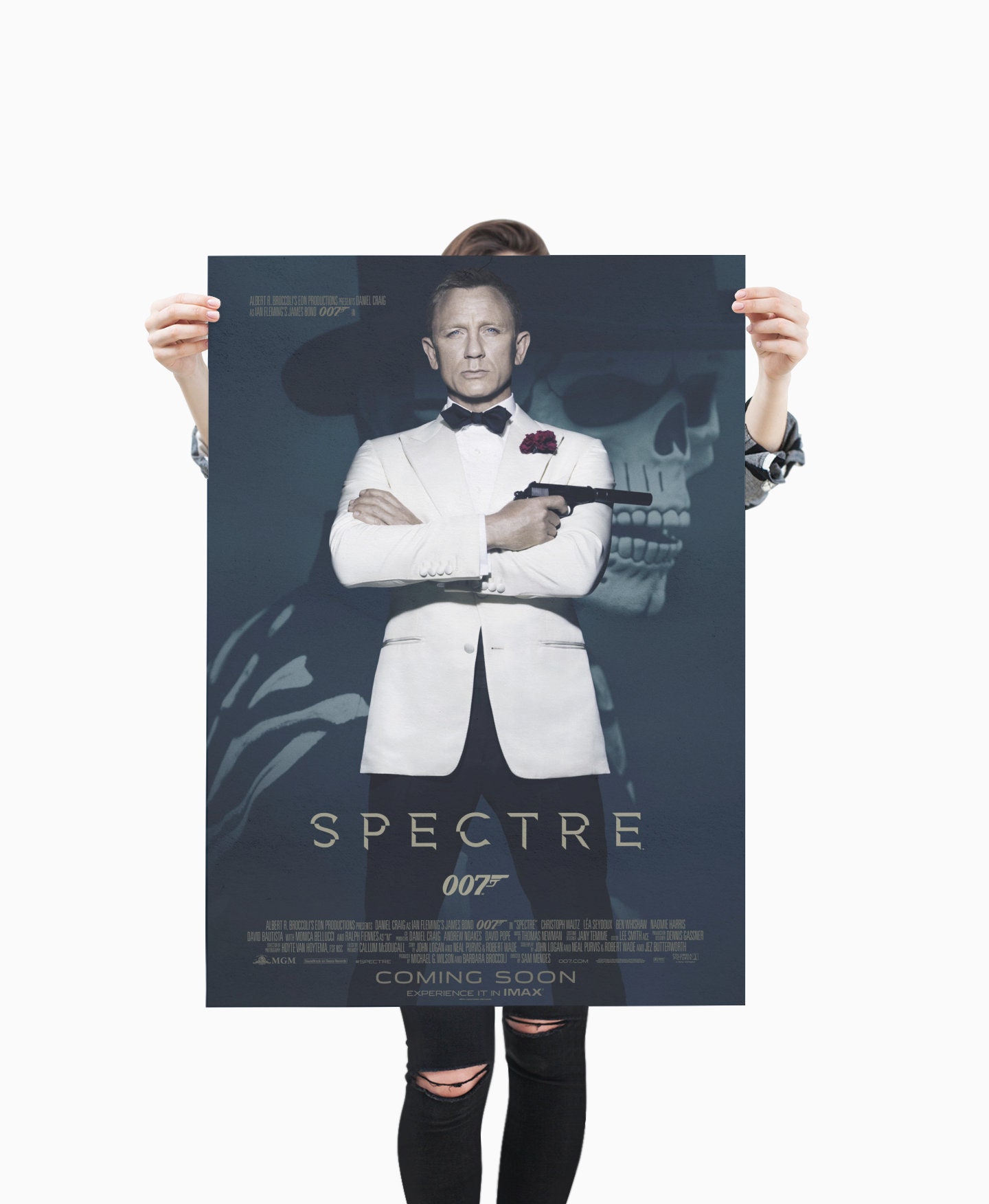 James Bond Spectre Poster / Premium Matte vertical poster